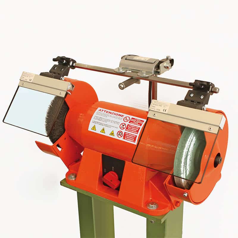 Utilisation du Protecteurs doubles pour tourets MST-MA11 sur un touret à meuler